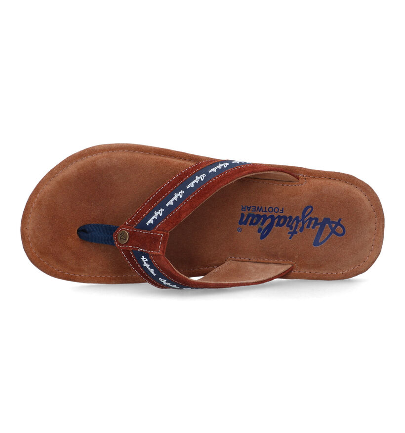 Australian Azurro Cognac Teenslippers voor heren (337784)