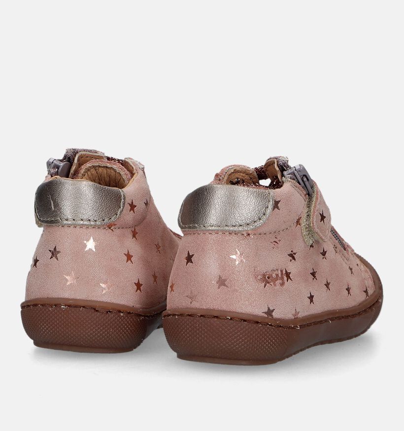 Bopy Jefloc Roze Babyschoentjes voor meisjes (331868) - geschikt voor steunzolen