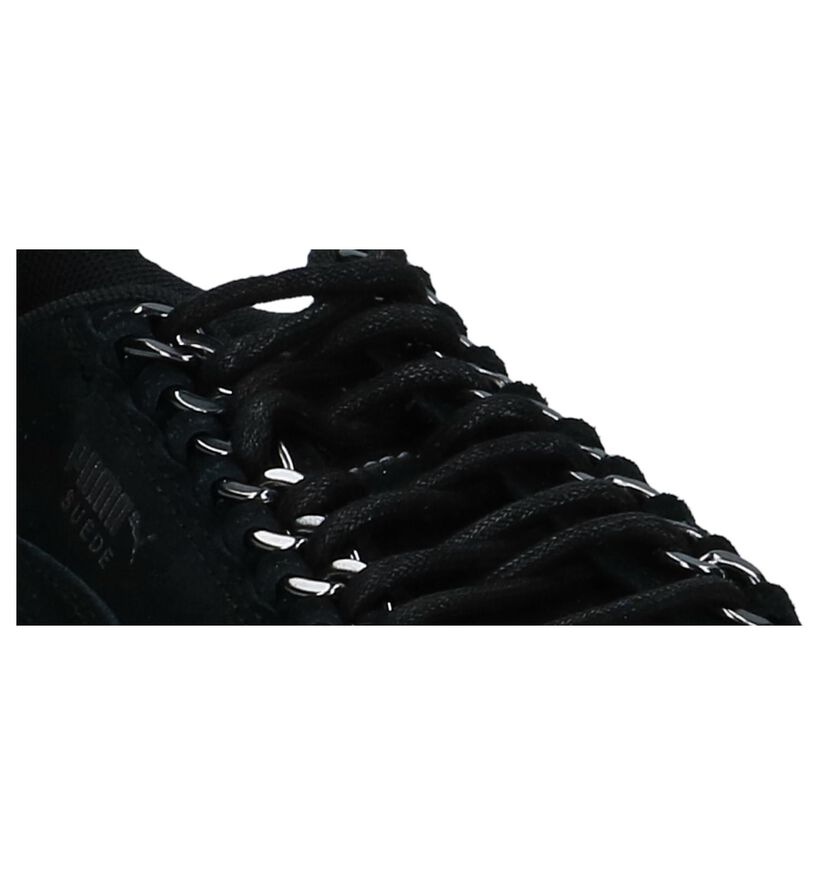 Sneakers Zwart Puma in daim (221659)