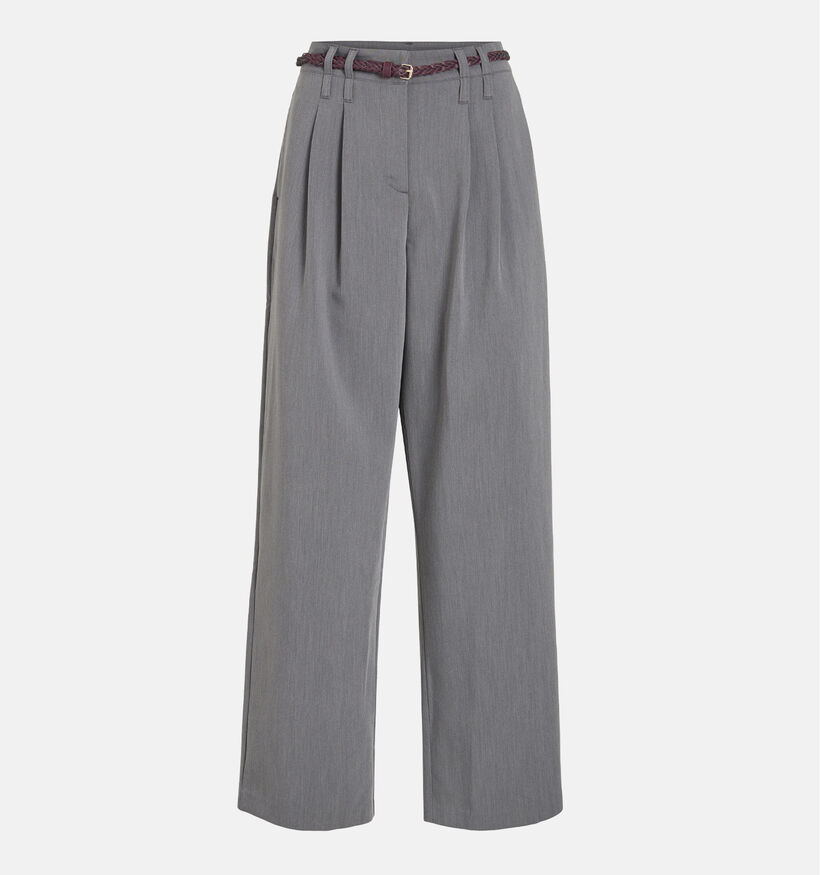 Vila Rettia Belted Grijze Broek voor dames (382047)