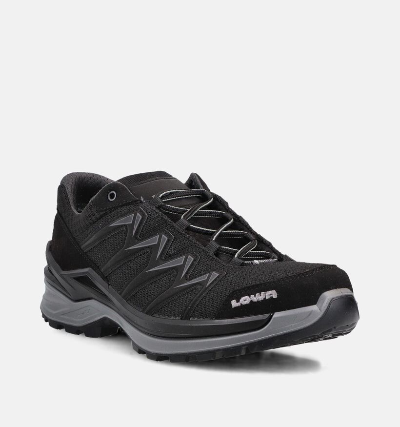 Lowa Innox Pro Gtx Zwarte Wandelschoenen voor heren (374305) - geschikt voor steunzolen