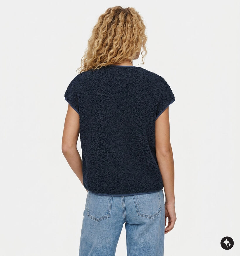 Laurent David Donkerblauwe Bodywarmer voor dames (382012)