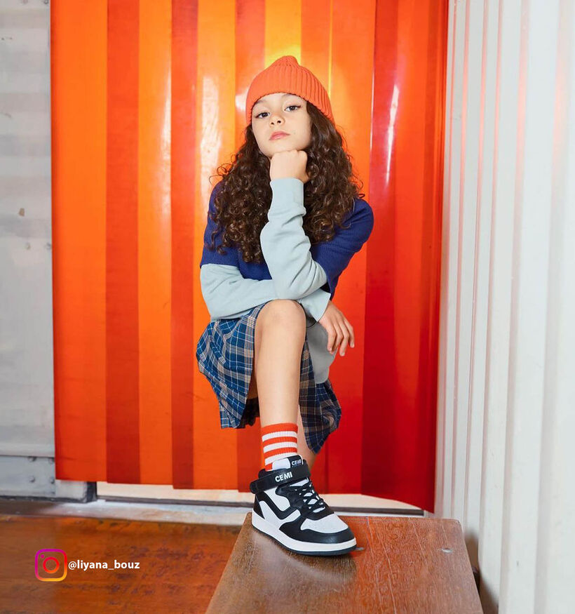 CEMI Baskets montantes en Bordeaux pour filles, garçons (332190)