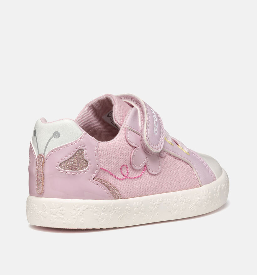 Geox Gisli Roze Babyschoenen voor meisjes (356405) - geschikt voor steunzolen
