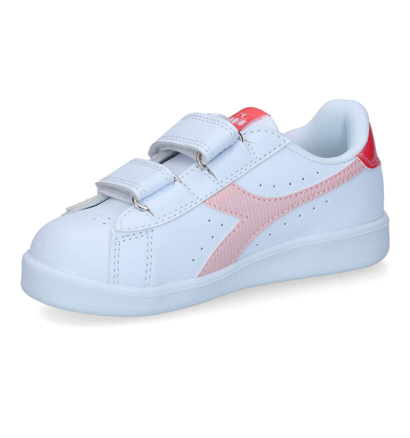 Diadora Game PS Baskets en Blanc en simili cuir (302945)