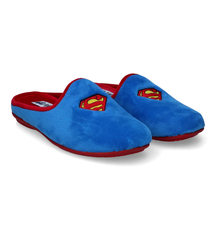 Ani Superman Pantoufles en Bleu pour garçons (317262)