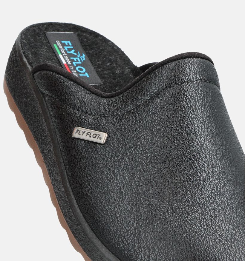Fly Flot Pantoufles Confort en Noir pour hommes (365488)