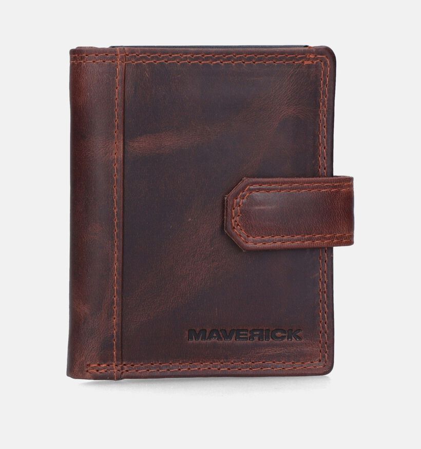 Maverick Porte-carte en Marron pour hommes (341256)