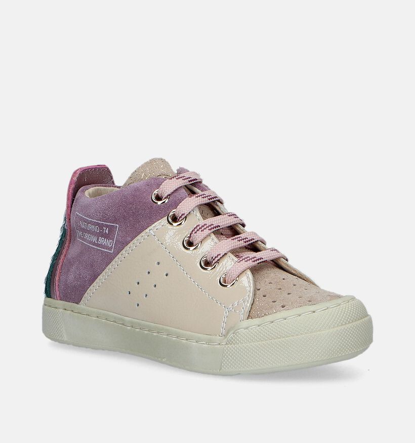 Naturino Trajan Beige Schoenen voor meisjes (347681) - geschikt voor steunzolen