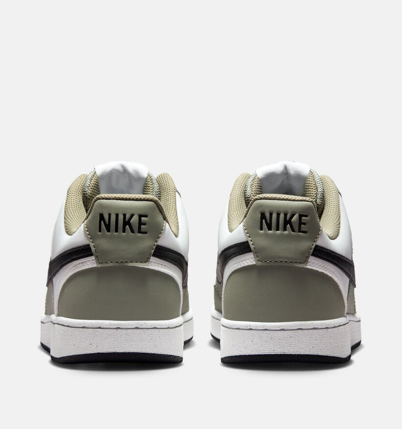 Nike Court Vision Baskets basses en Blanc pour hommes (376132)