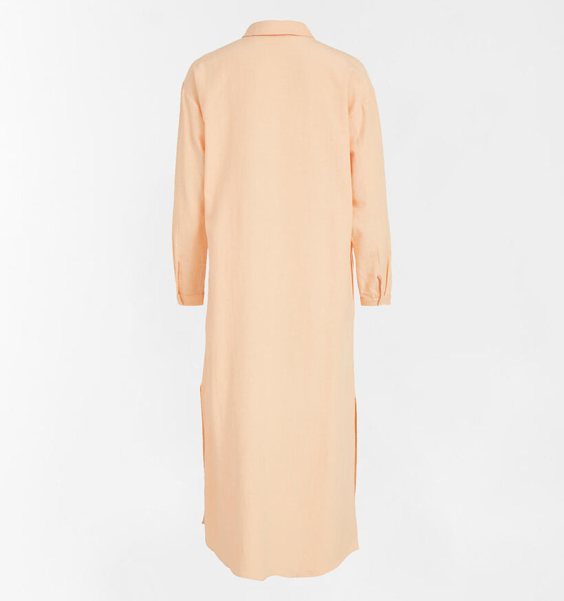 Vila Prisilla Robe longue en Orange (311773)