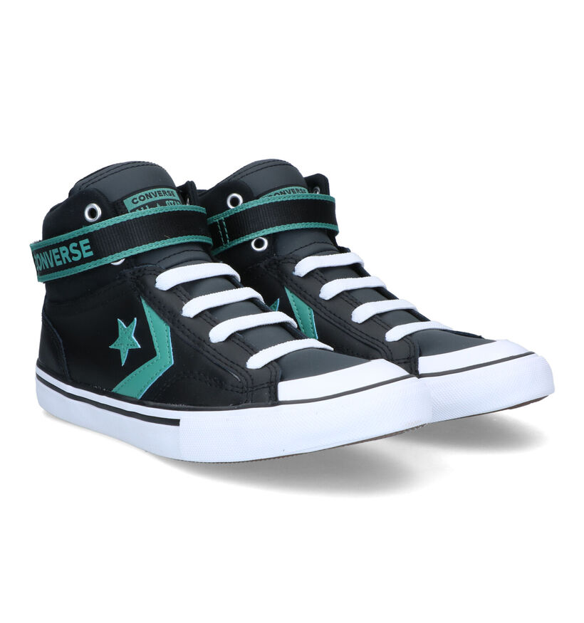 Converse Pro Blaze Baskets en Noir pour garçons (320317)