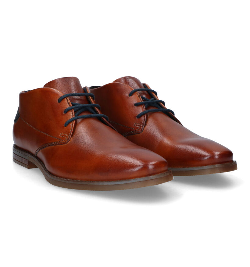 Bugatti Menello Chaussures classiques en Cognac pour hommes (319251)