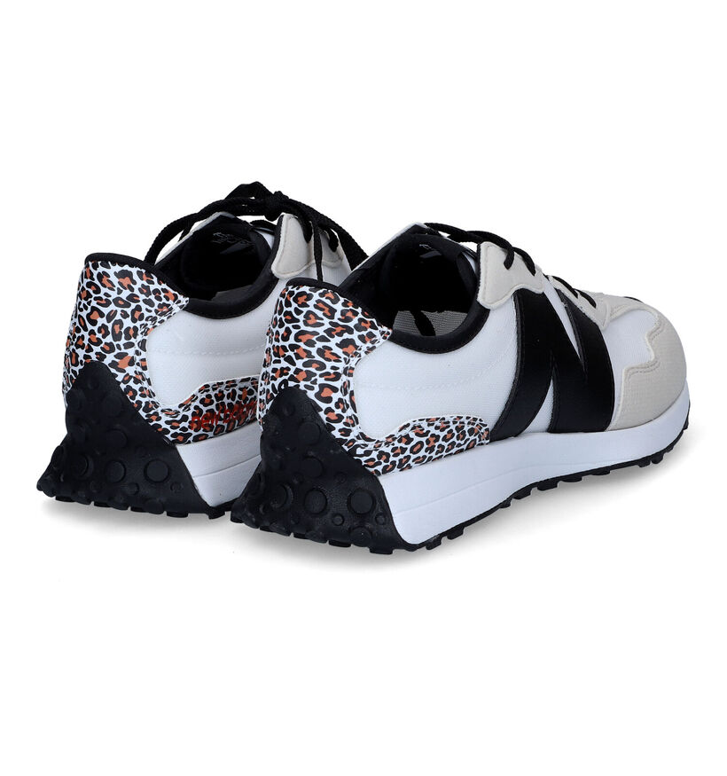 New Balance 327 Baskets en Rose en textile (319333)