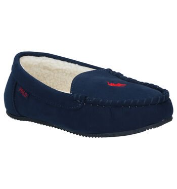Pantoufles bleu