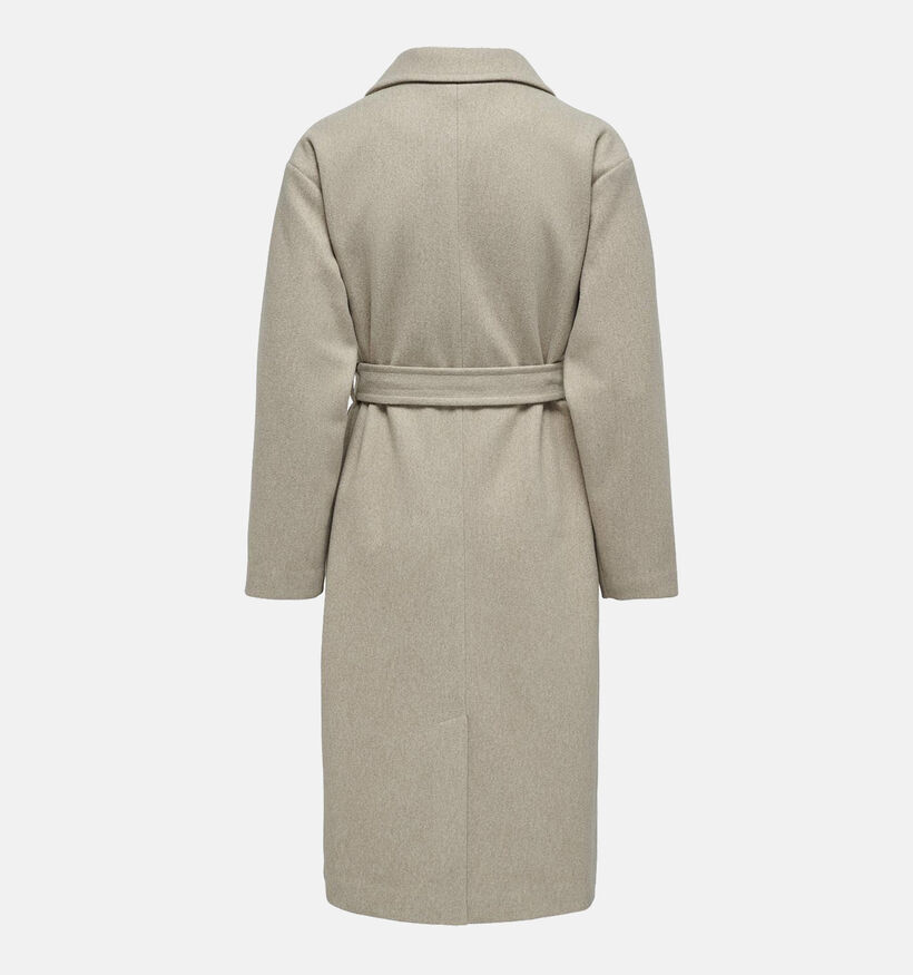 JDY Viola Manteau long en Beige pour femmes (344128)