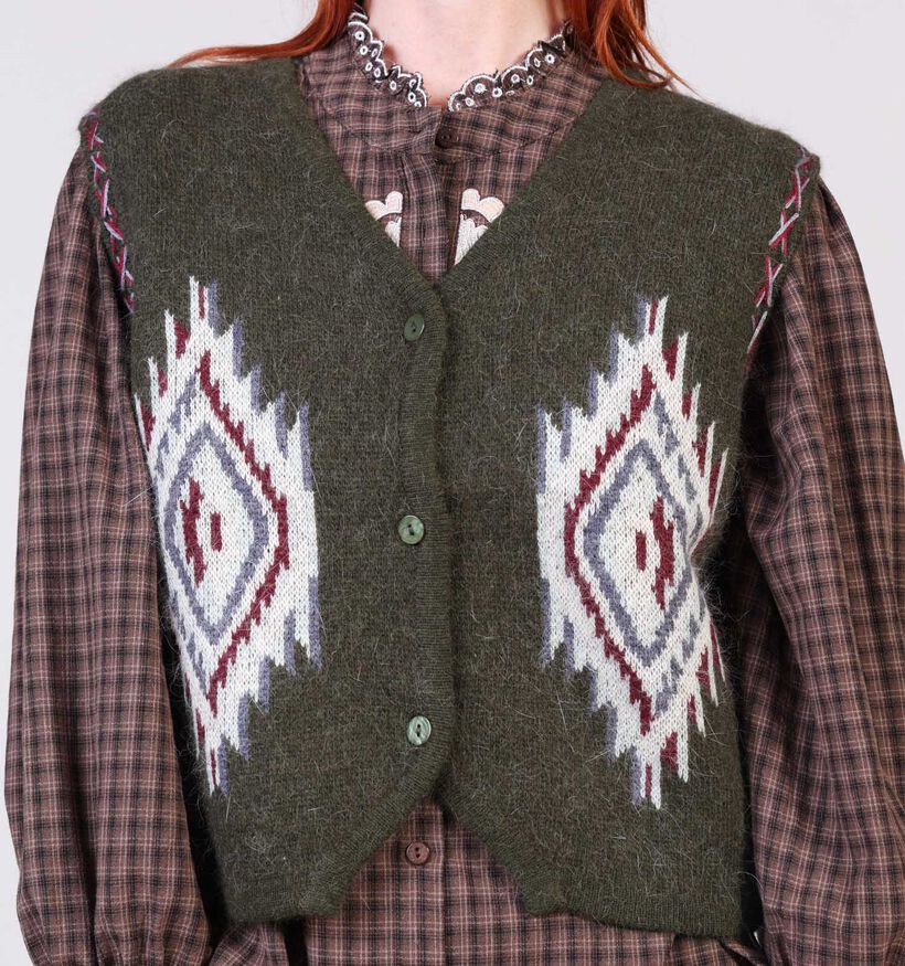 Adoré Laura Gilet en Vert pour femmes (369248)