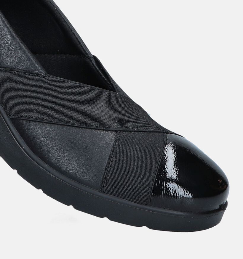 Hush Puppies Indexo Chaussures à enfiler en Noir pour femmes (346847) - pour semelles orthopédiques