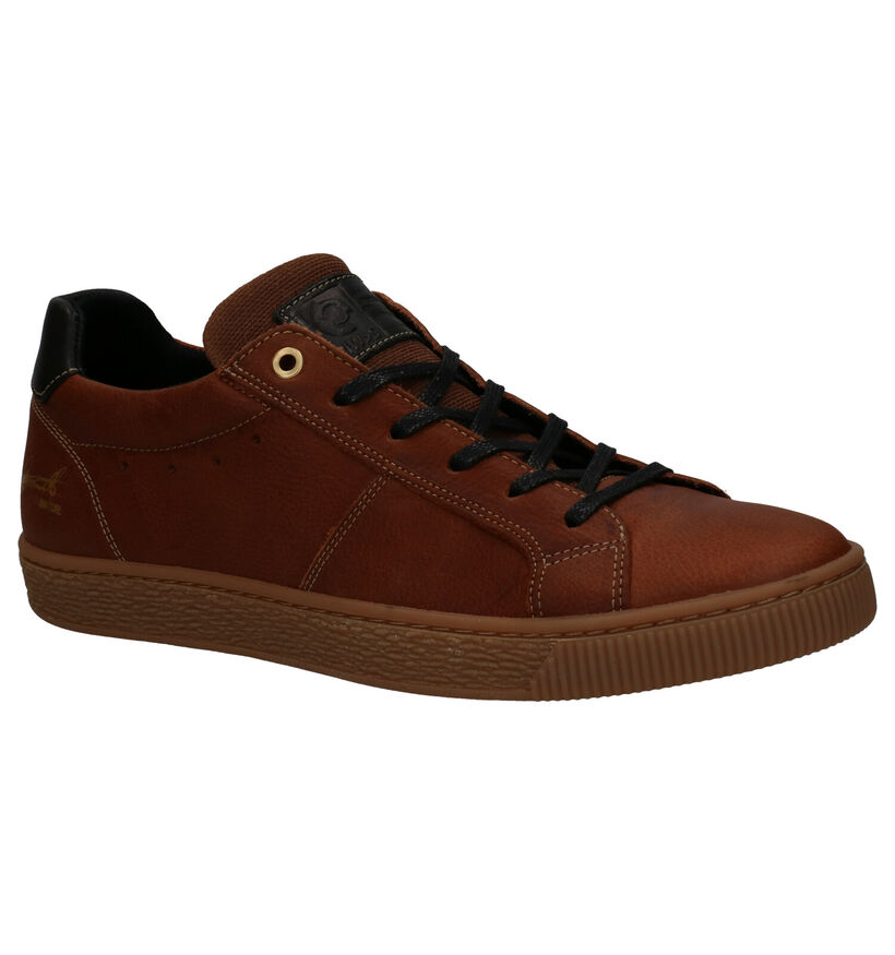 Bullboxer Chaussures à lacets en Brun foncé en cuir (276956)