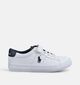 Polo Ralph Lauren Ryley Baskets basses en Blanc/Bleu pour filles, gar&ccedil;ons (368898)