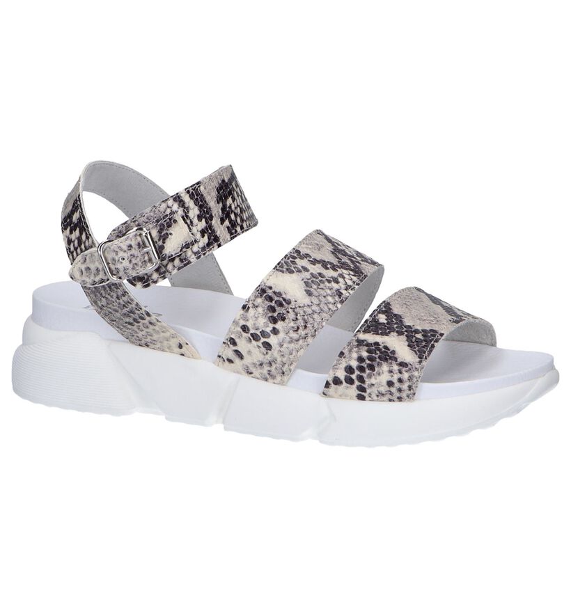 Beige Sandalen Bullboxer in leer (256482)