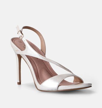 Tamaris Heart & Sole Sandalen Wit/Rose gold