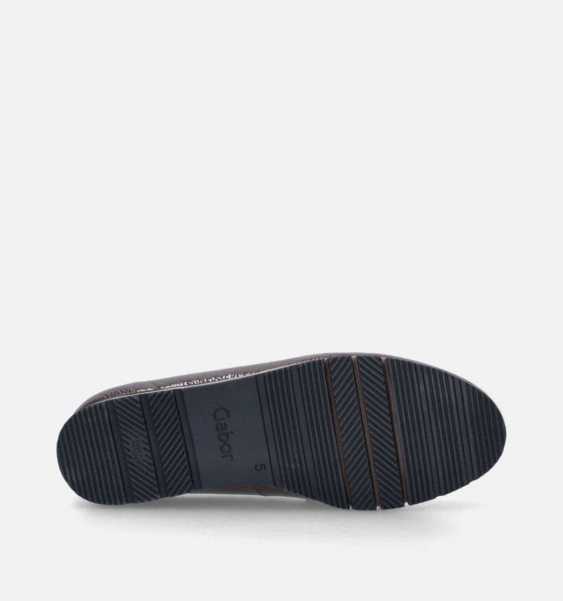 Gabor OptiFit Bronzen Instappers voor dames (344761) - geschikt voor steunzolen
