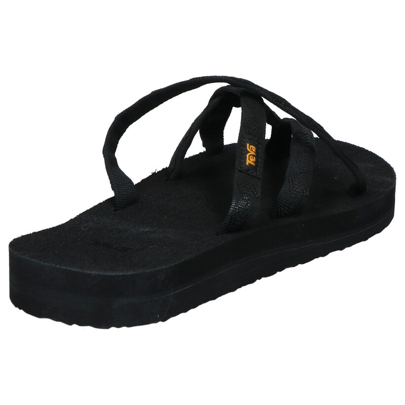 Teva Olowahu Tongs en Noir en textile (270644)