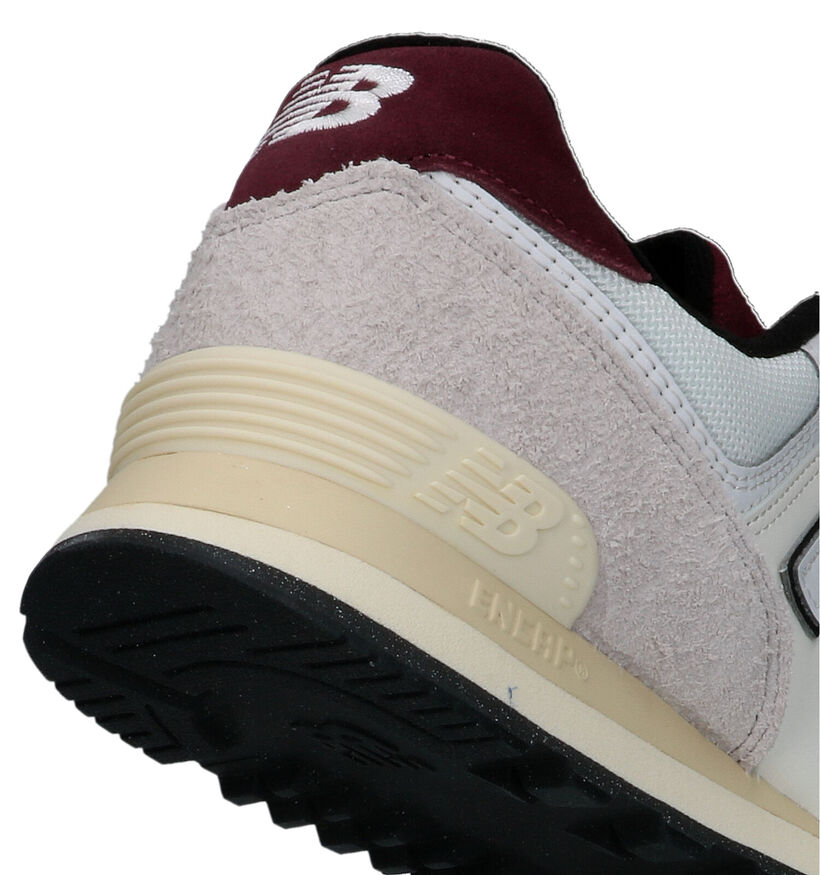 New Balance U 574 Baskets en Bleu pour garçons, hommes (350071) - pour semelles orthopédiques