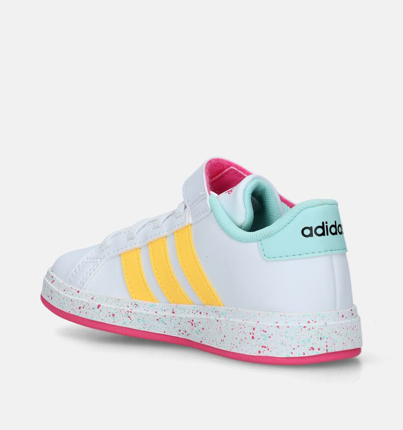 adidas Grand Court Minnie EL K Witte Sneakers voor meisjes (341676)