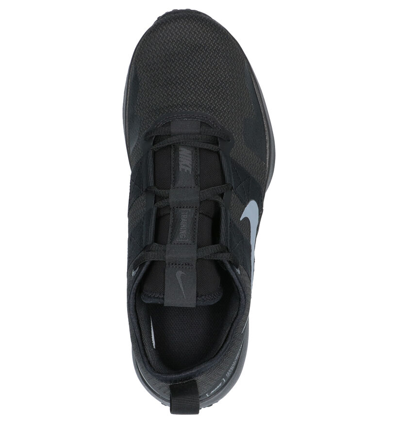 Nike Varsity Compete Zwarte Sportschoenen in stof (254029)
