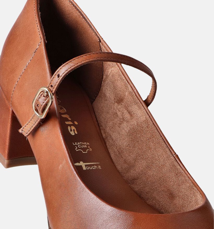 Tamaris Cognac Pumps met riempje voor dames (351561)