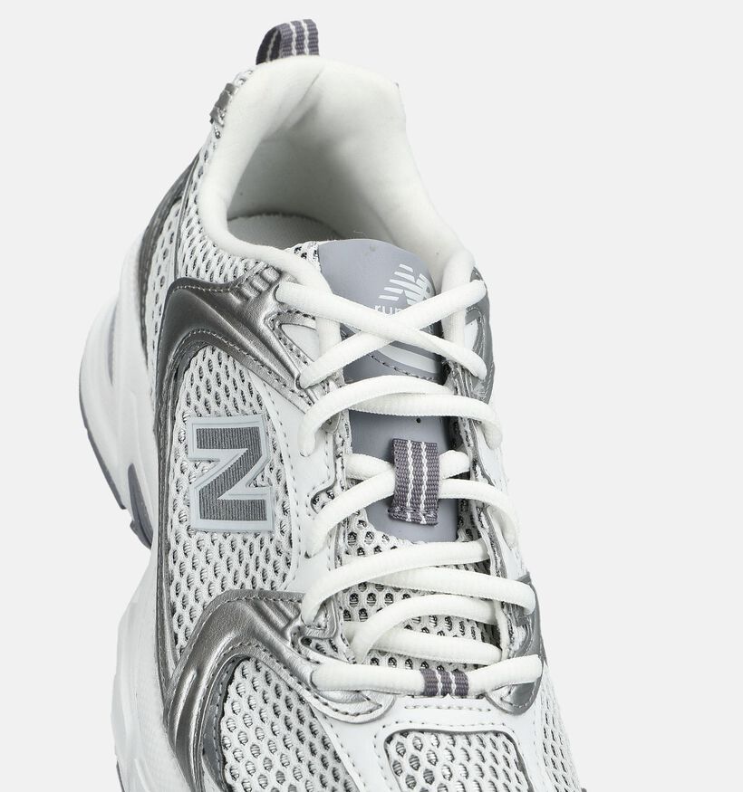 New Balance 530 Baskets sportives en Argent pour femmes (375010) - pour semelles orthop&eacute;diques
