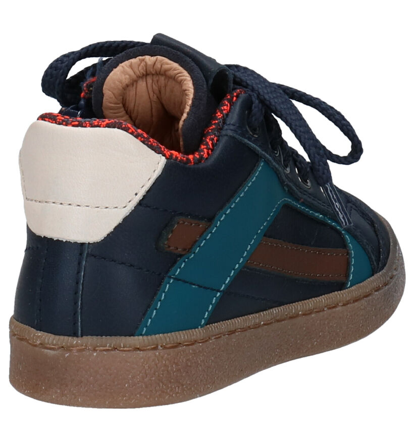 Romagnoli Chaussures pour bébé  en Bleu foncé en cuir (281519)