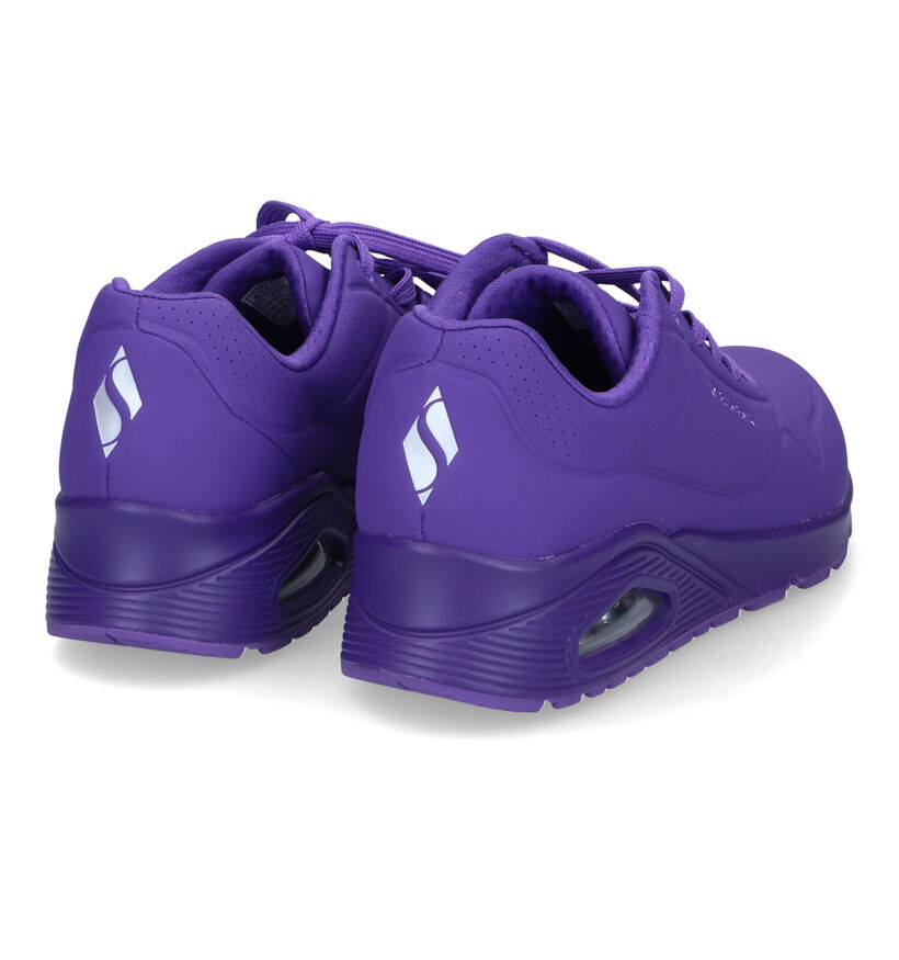 Skechers Uno Night Shades Roze Sneakers voor dames (343883)