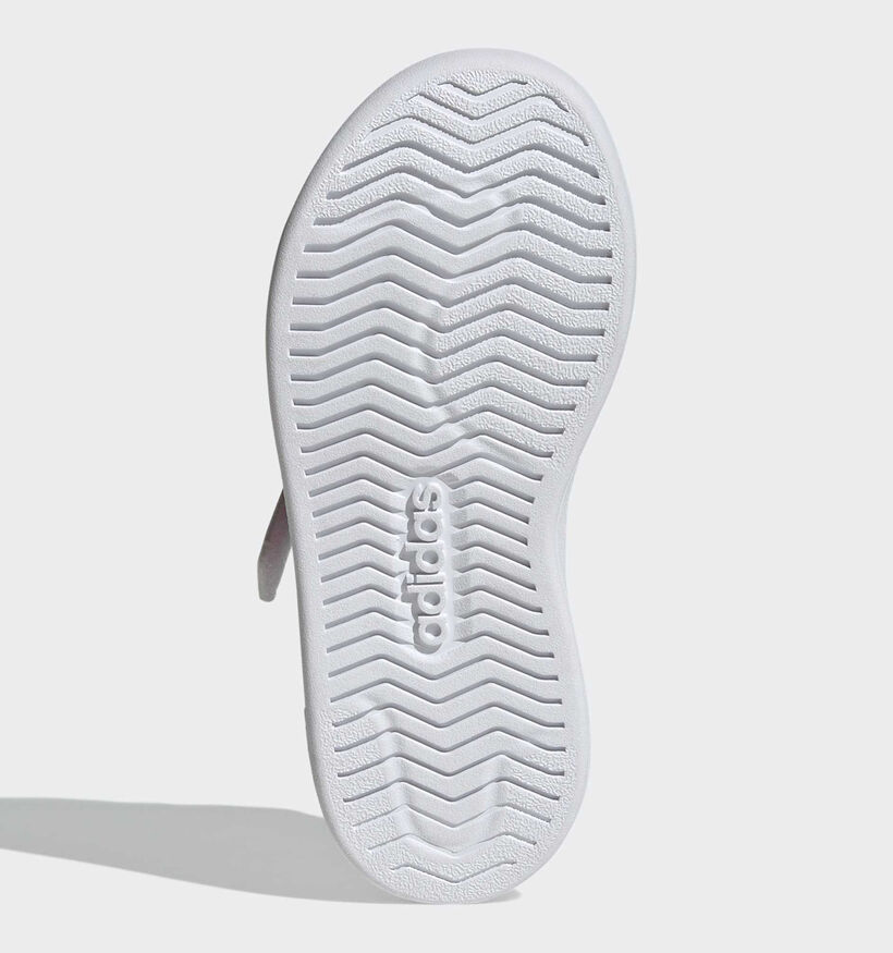 adidas Streettalk Baskets basses en Blanc/Rose pour filles (375482)