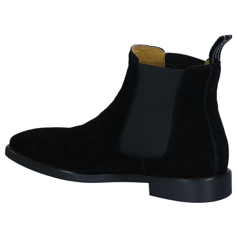 Steptronic Mayfair Chelsea Boots en Marron en nubuck (281382)