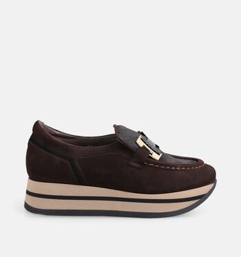 Softwaves Lage schoenen Bruin/Bordeaux