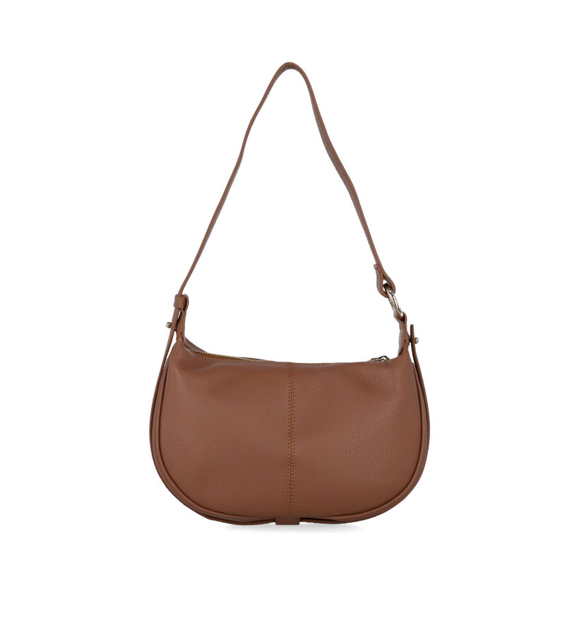 Crinkles Bruine Schoudertas voor dames (358521)