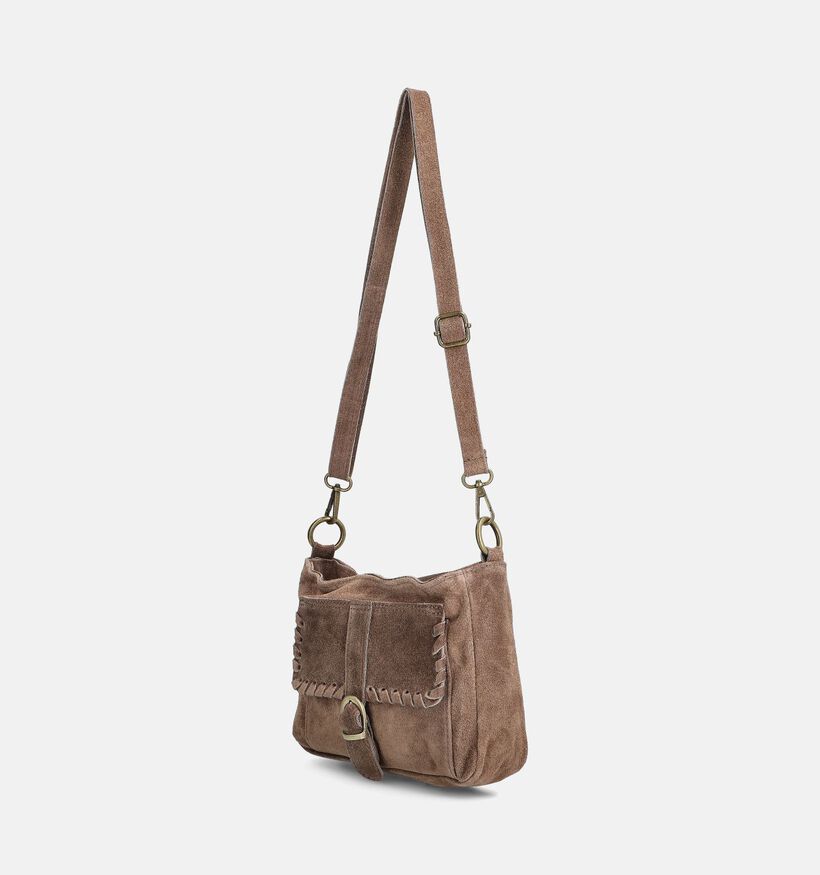 Via Limone Bruine Crossbodytas voor dames (367707)
