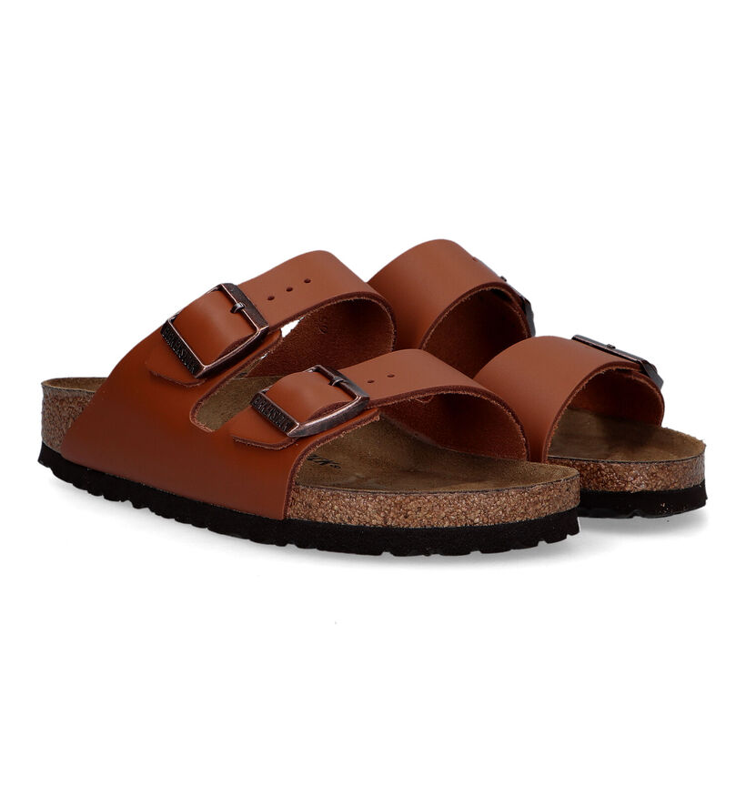 Birkenstock Arizona Nu-pieds en Brun pour femmes (337960)