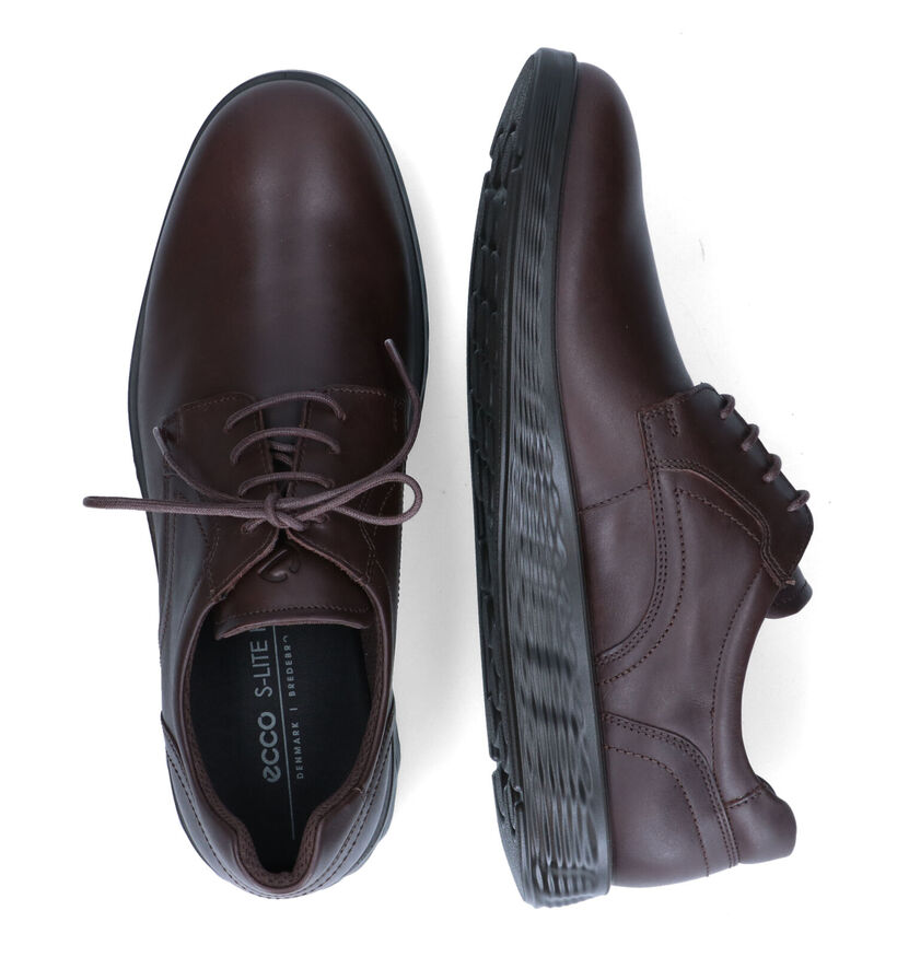 ECCO Lite Hybrid Chaussures à lacets en Noir pour hommes (336828) - pour semelles orthopédiques