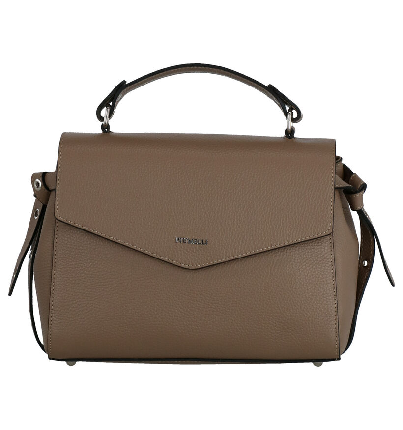 Piumelli Bruxelles Sac à main en Taupe en cuir (270247)