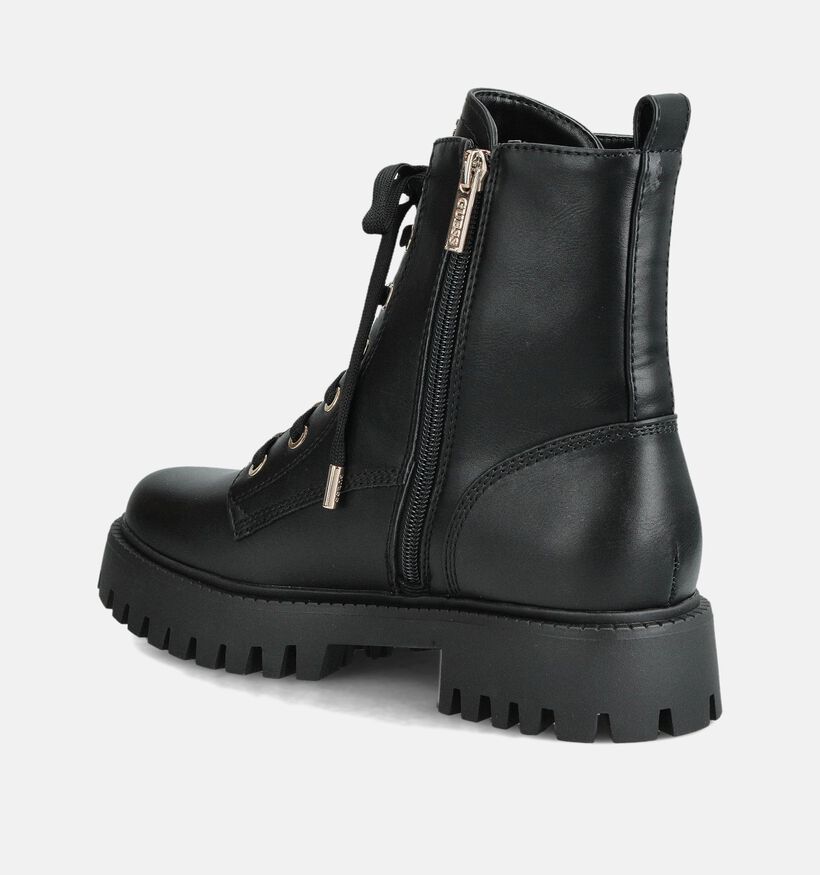 Guess Fionaa Boots à lacets en Noir pour femmes (359536)