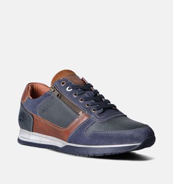 Australian Low Chaussures plates Cognac/Bleu
