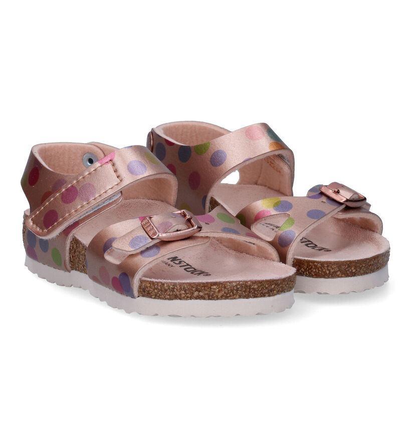 Birkenstock Colorado Sandales en Turquoise en simili cuir (286795)