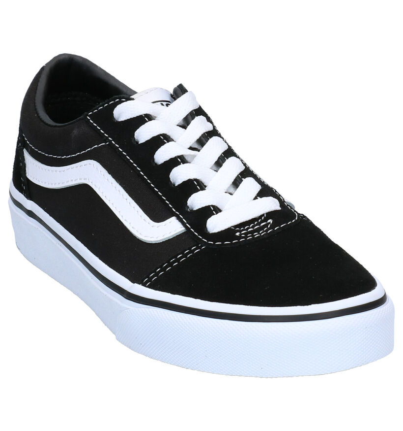 Vans Ward Baskets en Noir pour garçons (312307)