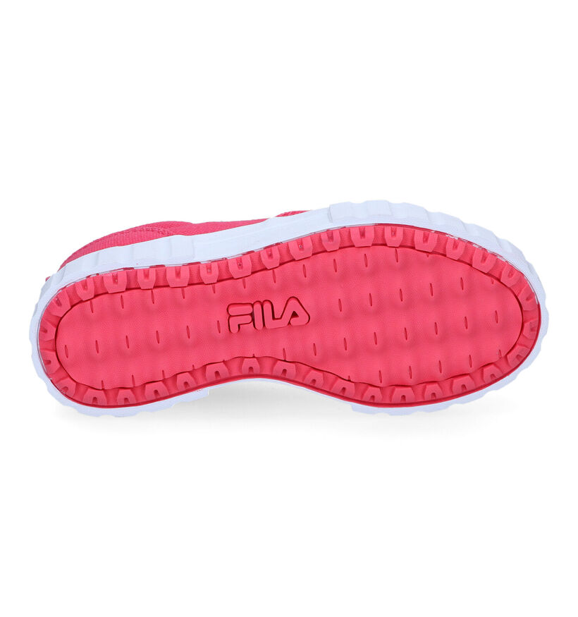 Fila Sandblast Roze Sneakers in stof (302774)