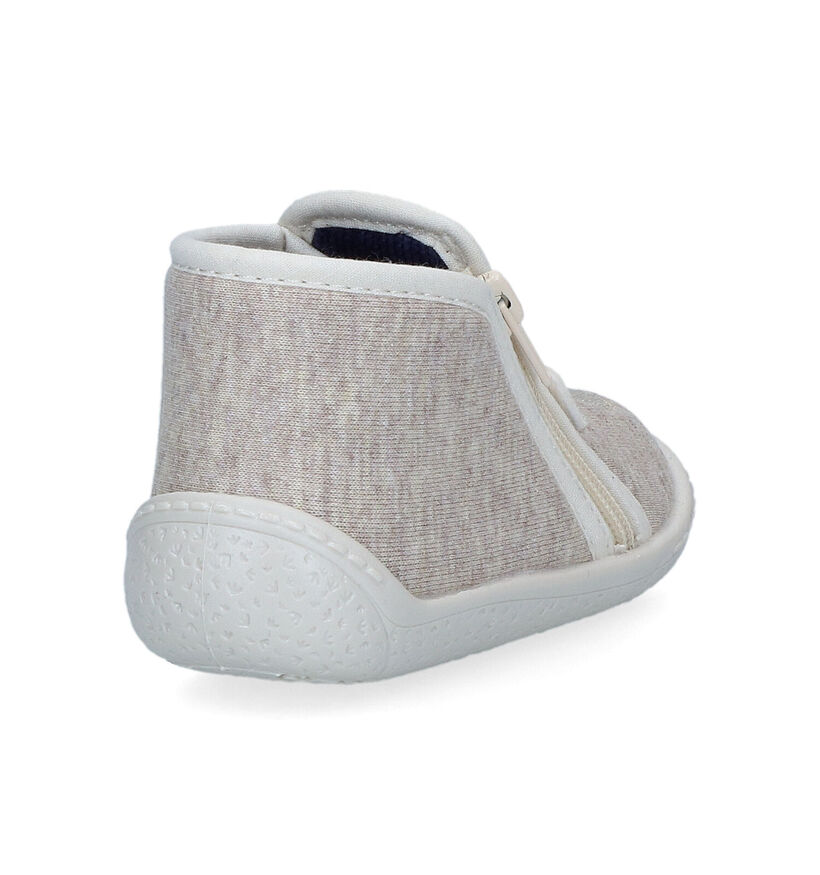 Milo & Mila Pantoufles pour bébé en Beige pour filles, garçons (349516)