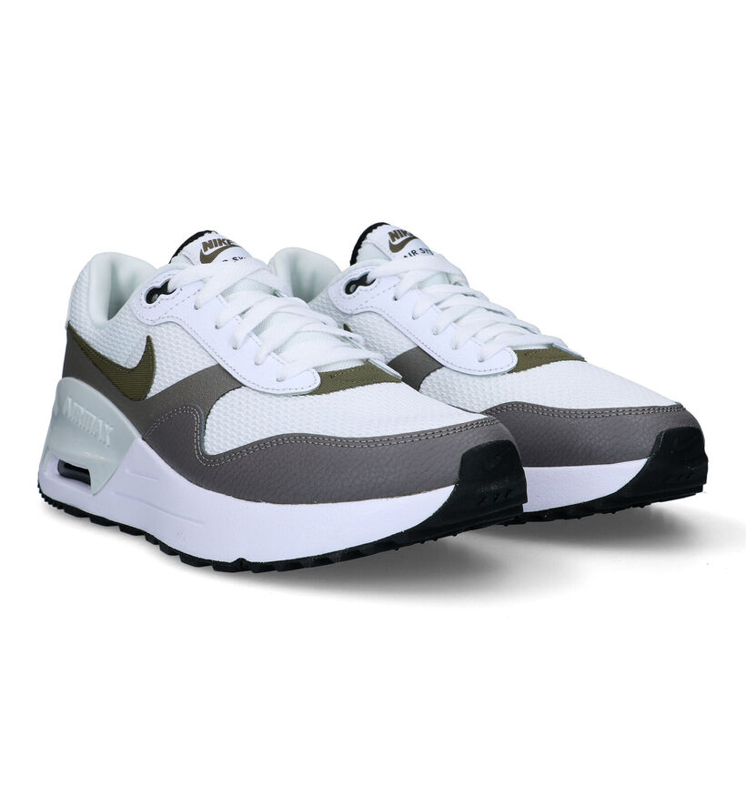 Nike Air Max Systm Baskets en Blanc pour hommes (325176) - pour semelles orthopédiques